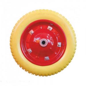 Колесо для тележки 3.25/3.00-8 литая резина, ось - 20