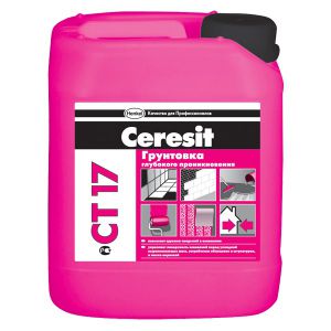 Грунтовка СТ-17 "Ceresit" ― Дом красок