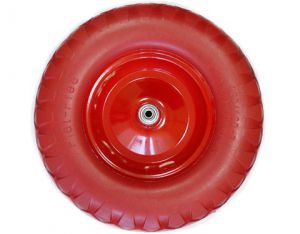 Колесо для тележки 4.80/4.00-8 литая резина   диаметр 400 мм