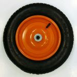 Колесо для тележки 3.25/3.00-8 2PR  с камерой, для садовой тачки ось -16